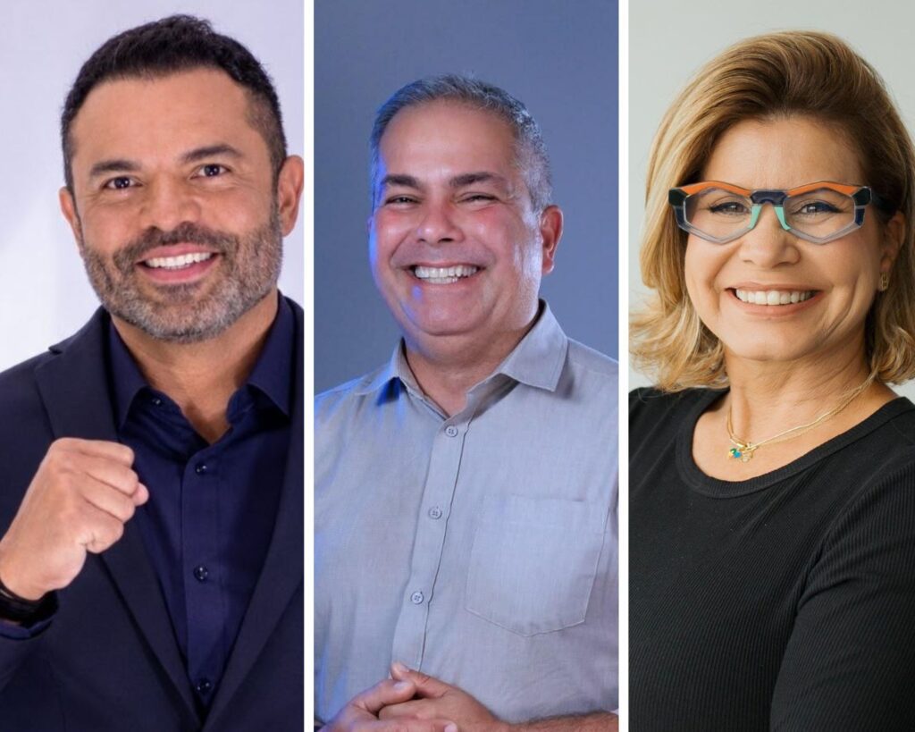 Foto: Montagem (Delegadoo Jônatas, Giuliano Cartaxo, Sandra Bacelar)